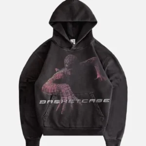 Basket Case Gallery Spiderman Hoodie Black